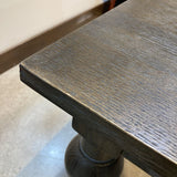 Handy Living Distressed Rectangular Wood DINING TABLE 59w33.5d30.5h