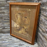 Framed Original Still Life Oil Painting ART WORK 18x22