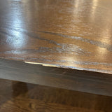 Wood Single Drawer NIGHTSTAND Dark Brown 24w14d24h