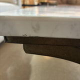 Pamina Marble & Brass COFFEE/COCKTAIL TABLE 48w28d18h