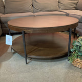 Hekman Furniture Bedford Round Wood COFFEE/COCKTAIL TABLE Tobacco 41d19h