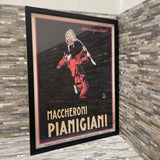 Z Gallerie Maccheroni Piangiana Pasta Repro Poster ART WORK 25.5Wx33.5H