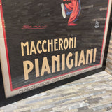 Z Gallerie Maccheroni Piangiana Pasta Repro Poster ART WORK 25.5Wx33.5H