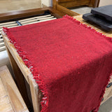 Woven Canvas Backed Table Runner w/ Tassels ACCESSORIES 98Wx18D