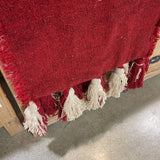 Woven Canvas Backed Table Runner w/ Tassels ACCESSORIES 98Wx18D
