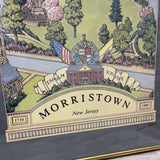 Morristown NJ Print By Lucille Hobbie ART WORK 17Wx25H