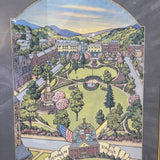 Morristown NJ Print By Lucille Hobbie ART WORK 17Wx25H