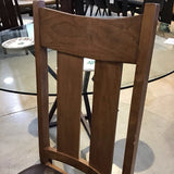 F&N Woodworking - Indiana Amish Made Cherry w/ Leather Seats DINING CHAIRS 19Wx19Dx42H