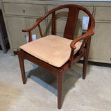 Ming Style Rosewood Chinoiserie DINING CHAIRS 27Wx21Dx33H