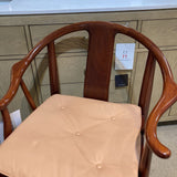 Ming Style Rosewood Chinoiserie DINING CHAIRS 27Wx21Dx33H