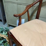 Ming Style Rosewood Chinoiserie DINING CHAIRS 27Wx21Dx33H