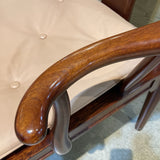 Ming Style Rosewood Chinoiserie DINING CHAIRS 27Wx21Dx33H