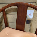 Ming Style Rosewood Chinoiserie DINING CHAIRS 27Wx21Dx33H