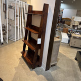 Wood Ladder Style BOOK SHELF 36Wx16Dx72H