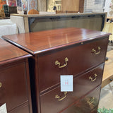 Baker Furniture 4-Drawer Wood Lateral FILE CABINET Cherry 39w24d55h