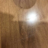 Amish Made Solid Wood Extension Table w/ Two 12" Leaves & Pads DINING TABLE 65w42d30h