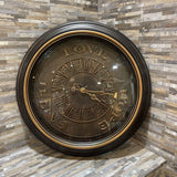 Faith Love Hope Quartz Wall Clock ACCESSORIES 23W