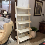 American Drew Tribecca Ladder BOOK SHELF White 34w18d77h