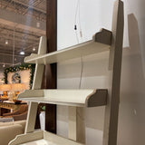 American Drew Tribecca Ladder BOOK SHELF White 34w18d77h