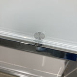 Euro Style Metal & Glass CONSOLE TABLE 36w10d30h