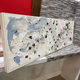 Abstract Print on Canvas ART WORK 60Wx20H