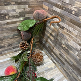 Pre-Lit Fruit & Pinecone Garland HOLIDAY ITEMS 46'