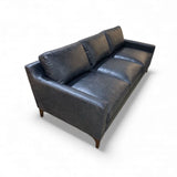 Poly & Bark Sorrento SOFA Nightfall Blue 85w35d27h