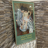 "Mary Cassatt: Modern Woman" Framed Poster Print ART WORK 19x35