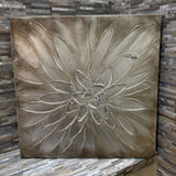 Textured Floral Canvas ART WORK 30x30