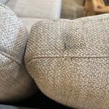 Fusion Furniture Two-Tone Left Facing SECTIONAL 106w84d30h