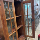 Mahogany Curio CABINET 39w18d75h