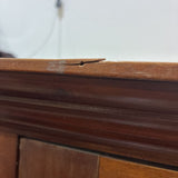 Mahogany Curio CABINET 39w18d75h