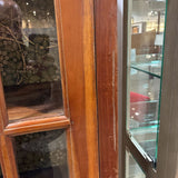 Mahogany Curio CABINET 39w18d75h