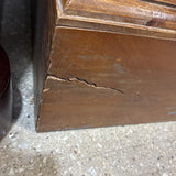 Mahogany Curio CABINET 39w18d75h