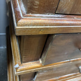 Mahogany Curio CABINET 39w18d75h