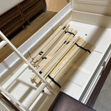 Legacy Classic Furniture Madison Twin Over Twin Bunk Bed BEDS White 44w84d78h