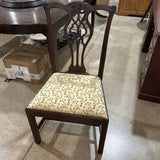 Stickely Mahogany Chippendale DINING CHAIRS 22w19d38h