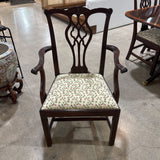 Stickely Mahogany Chippendale Captain DINING CHAIRS 25.5w19d38h