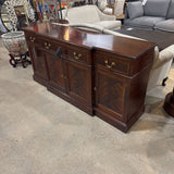 Stickley Chippendale Mahogany Credenza BUFFET/SIDEBOARD 68w18d33.5h