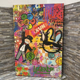 Canvas Pop Art ART WORK 36x24