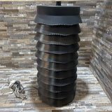 Arteriors Home Frasier Flame-Cut Iron TABLE LAMP 18d28h