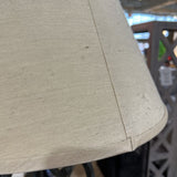 Art Deco Wrought Iron FLOOR LAMP 20d75h