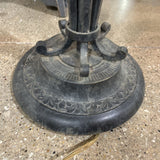 Art Deco Wrought Iron FLOOR LAMP 20d75h