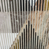 Abstract Geometric ART WORK 19.5x27.5h