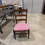 Arhaus Solid Wood Ladderback DINING CHAIRS 22w18d40h