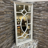 Kate & Laurel Cassat Wall Mirror MIRRORS White 16.5x34