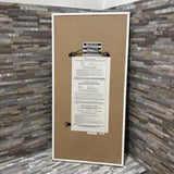 Kate & Laurel Cassat Wall Mirror MIRRORS White 16.5x34