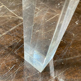 Made Goods Cassian Acrylic Legs END/SIDE TABLE 25w22d22h