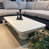 Lulu and Georgia Clouded Rectangular COFFEE/COCKTAIL TABLE 55w30d13h