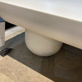 Lulu and Georgia Clouded Rectangular COFFEE/COCKTAIL TABLE 55w30d13h